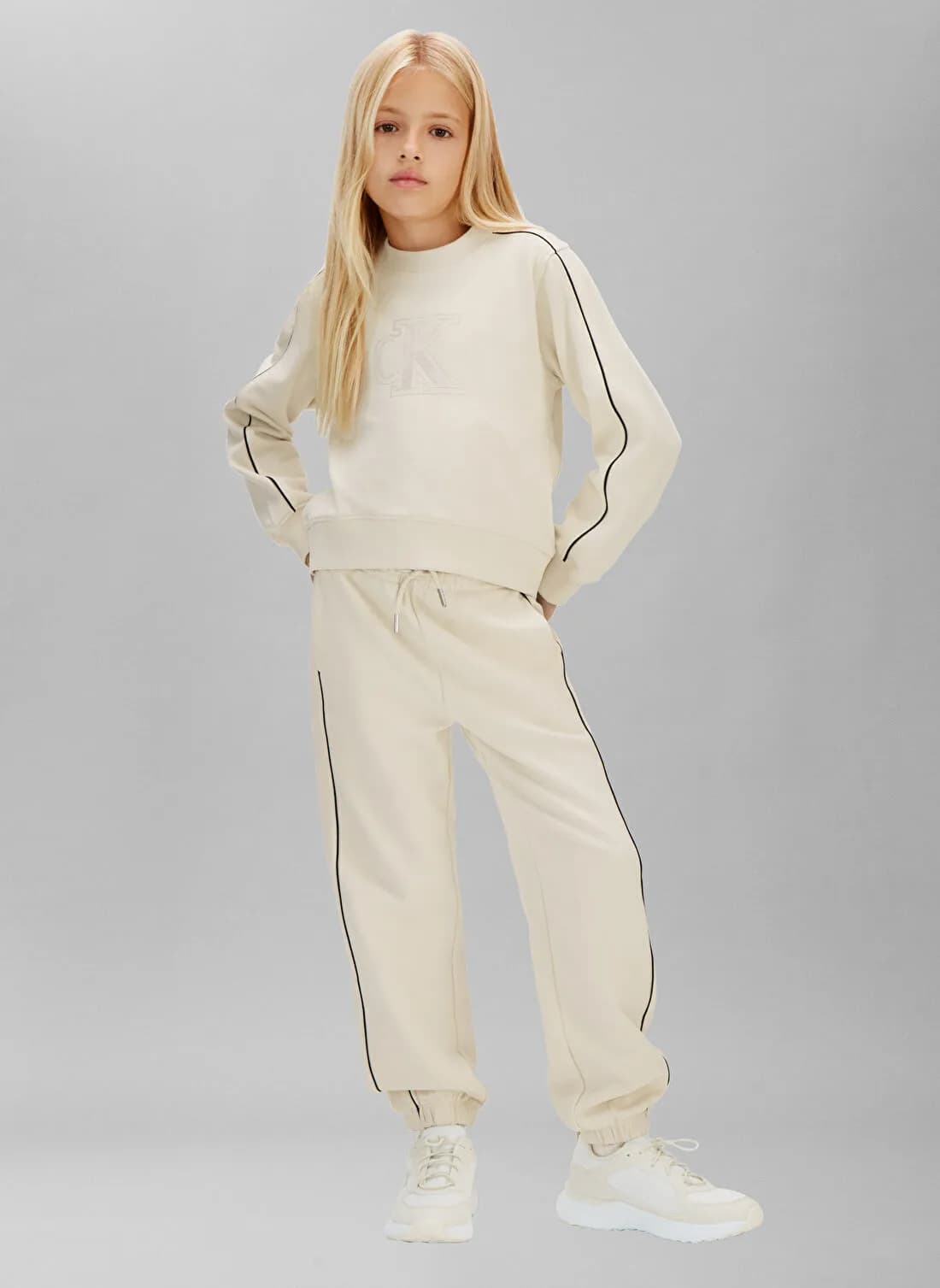 CK Piping Detail Tracksuit Set